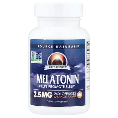 Мелатонин Source Naturals, вкус Orange, 240 пастилок