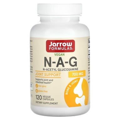 N-ацетилглюкозамин Jarrow Formulas N-A-G, 700 мг, 120 растительных капсул