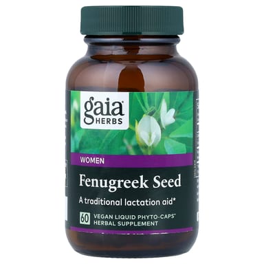 Пажитник Gaia Herbs Women Seed, 390 мг, капсулы