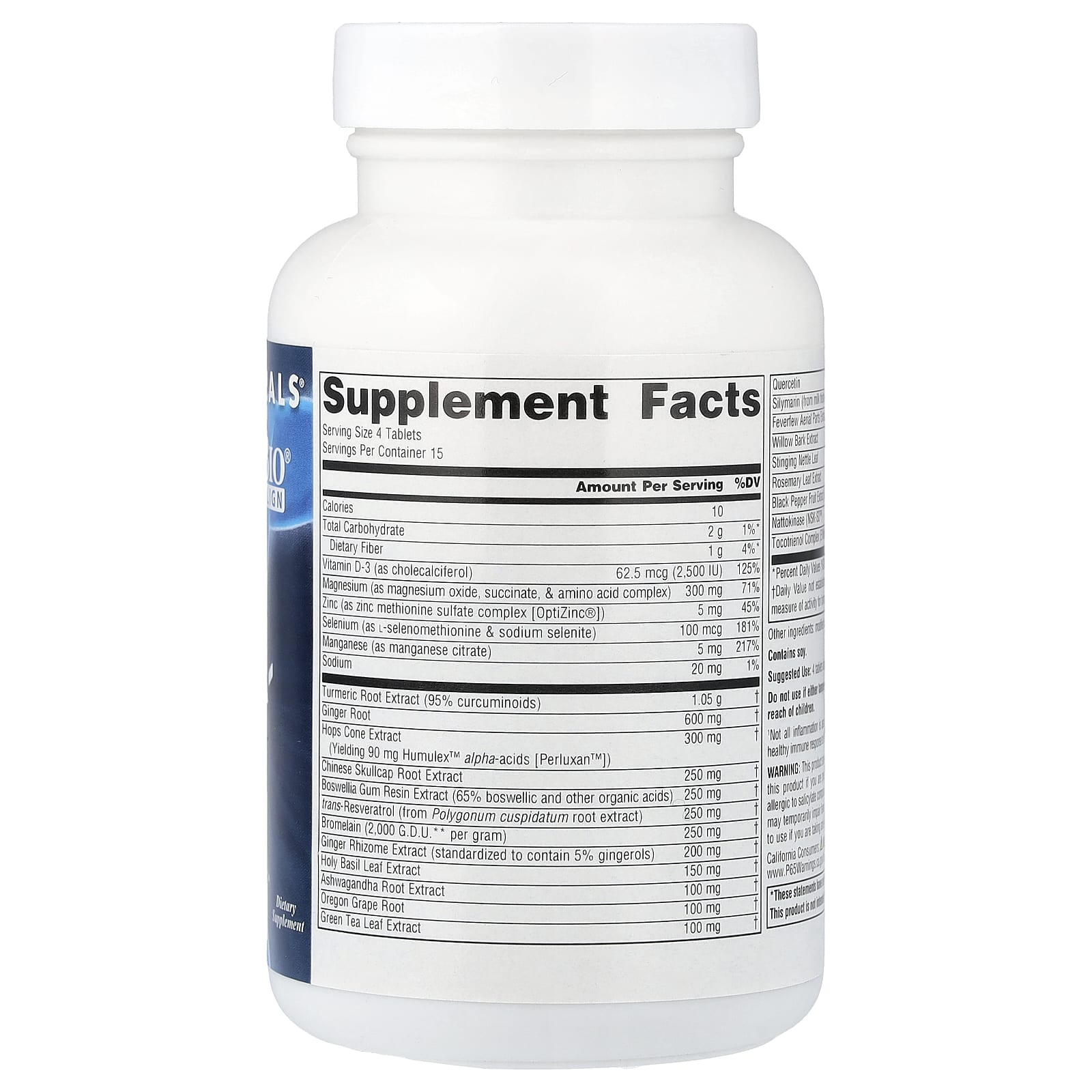 Комплекс Inflama-Rest Source Naturals Inflama-Rest™, 60 таблеток — фото 3