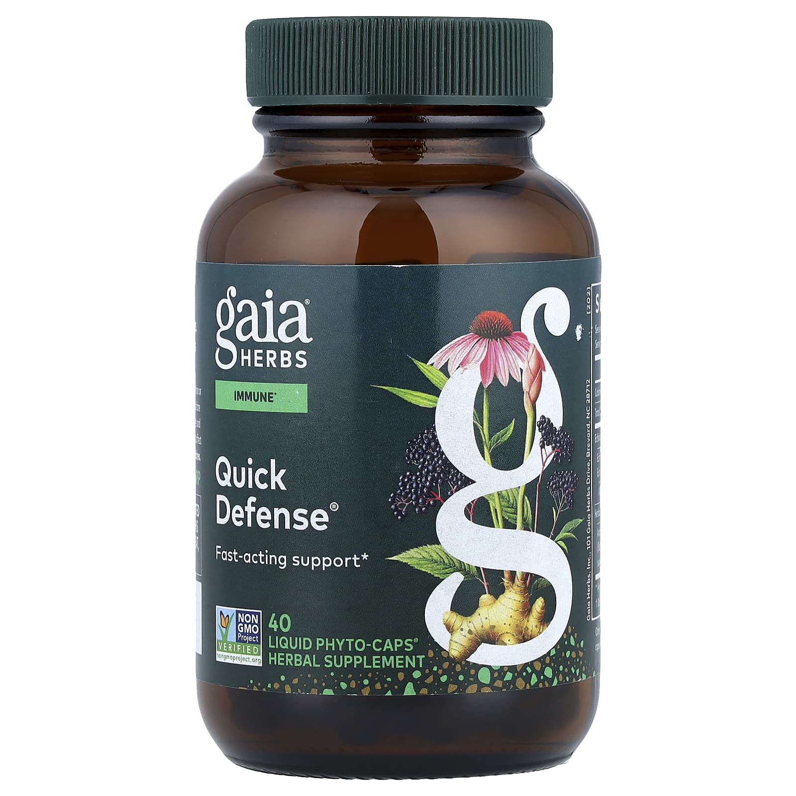 Биологически активная добавка Gaia Herbs, 40 жидких фитокапсул