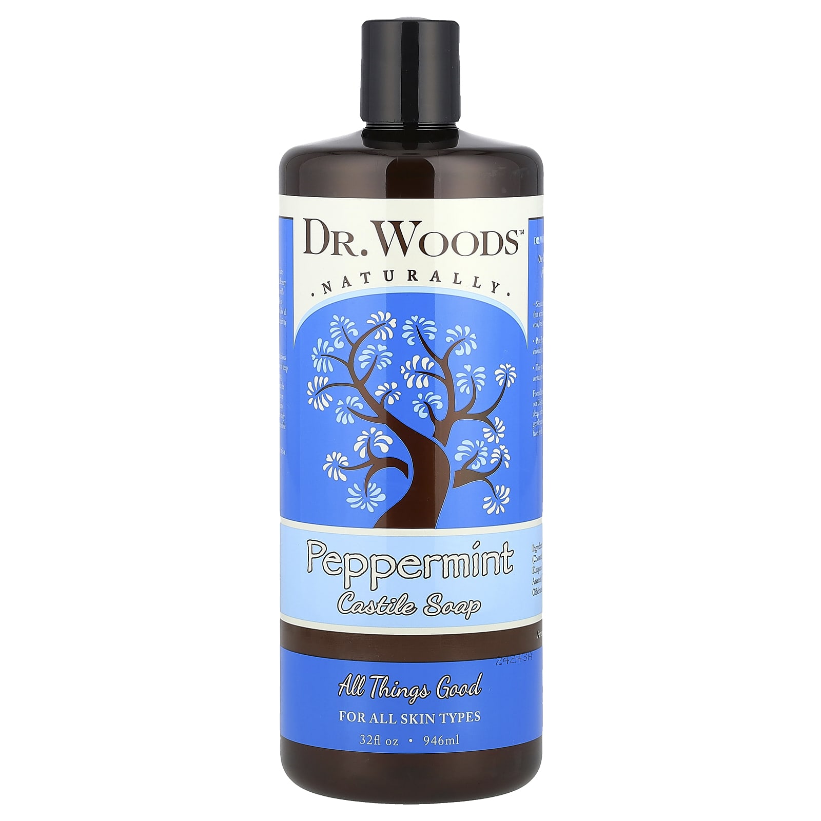 Мыло Кастильское Dr. Woods, 32 fl oz (946 ml)