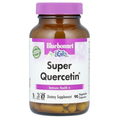 Кверцетин Bluebonnet Nutrition Super, 90 растительных капсул