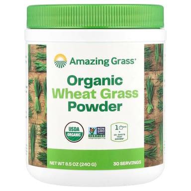 Порошок пшеничной травы Amazing Grass Organic, 240 г