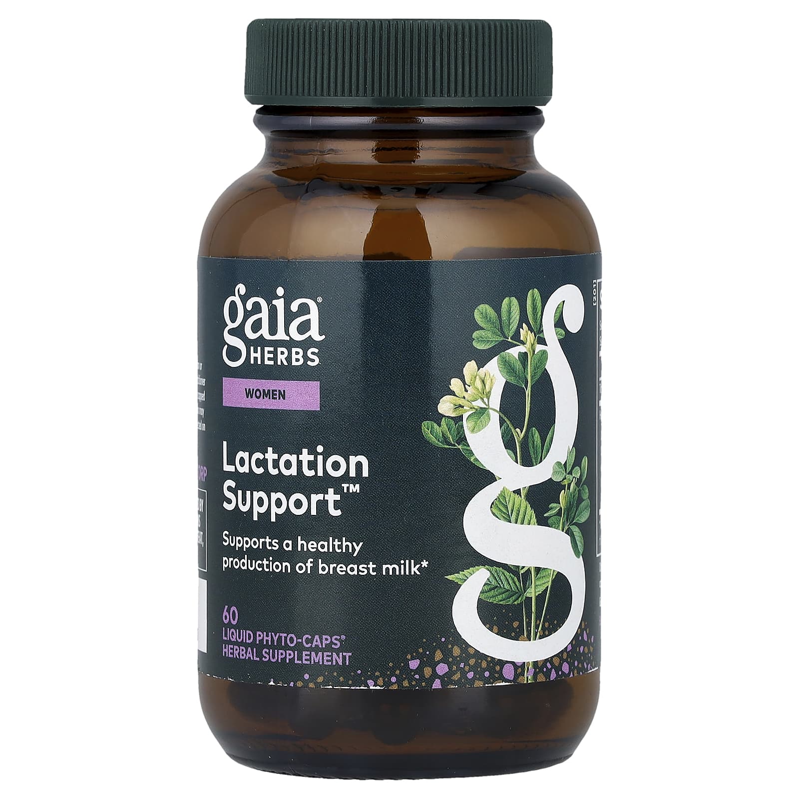 Поддержка лактации Gaia Herbs, 60 жидких фитокапсул