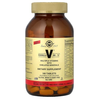 Комплекс Solgar V® VM-75®, 180 таблеток