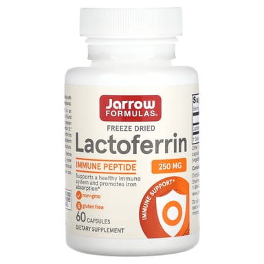 Лактоферрин Jarrow Formulas Freeze Dried, 250 мг, 60 капсул