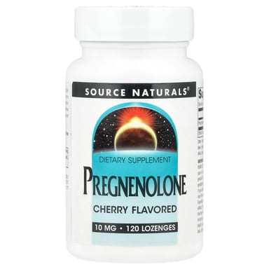 Прегненолон Source Naturals, вкус Cherry, 10 мг, 120 пастилок