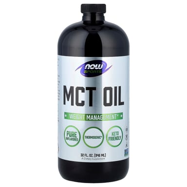 Масло NOW Foods Sports MCT, без вкуса, 946 мл