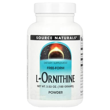 L-орнитин Source Naturals L-Ornithine Powder, 100 г, порошок