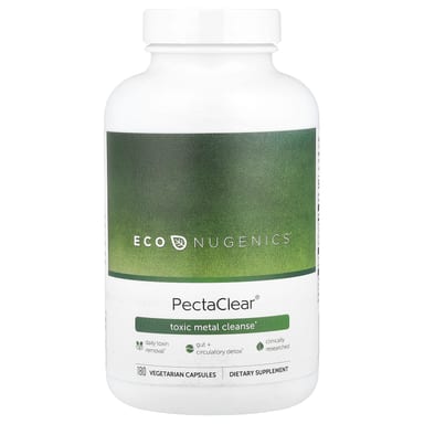 PectaClear®, очищение от токсичных металлов, 180 вегетарианских капсул