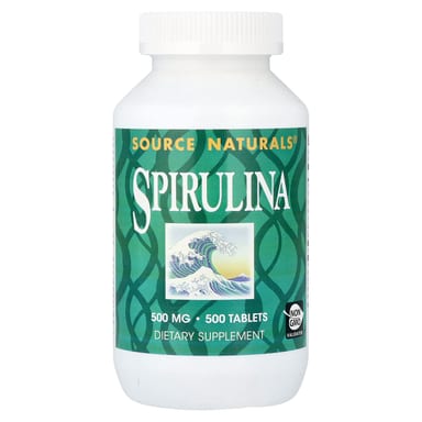 Спирулина Source Naturals, 500 таблеток