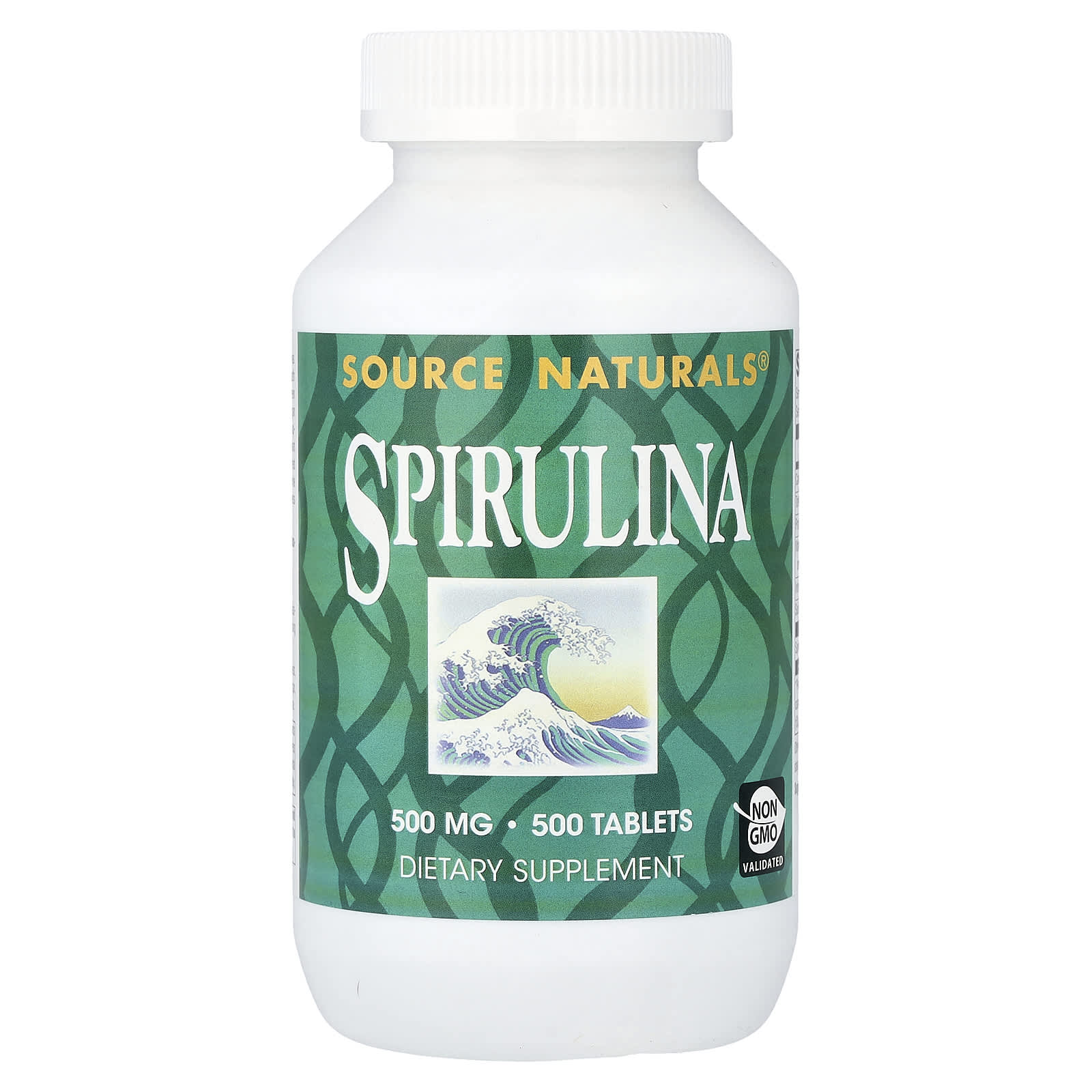 Спирулина Source Naturals, 500 таблеток
