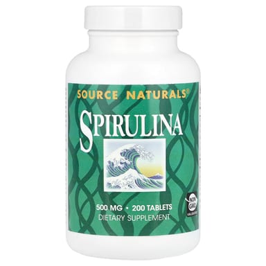 Спирулина Source Naturals, 200 таблеток