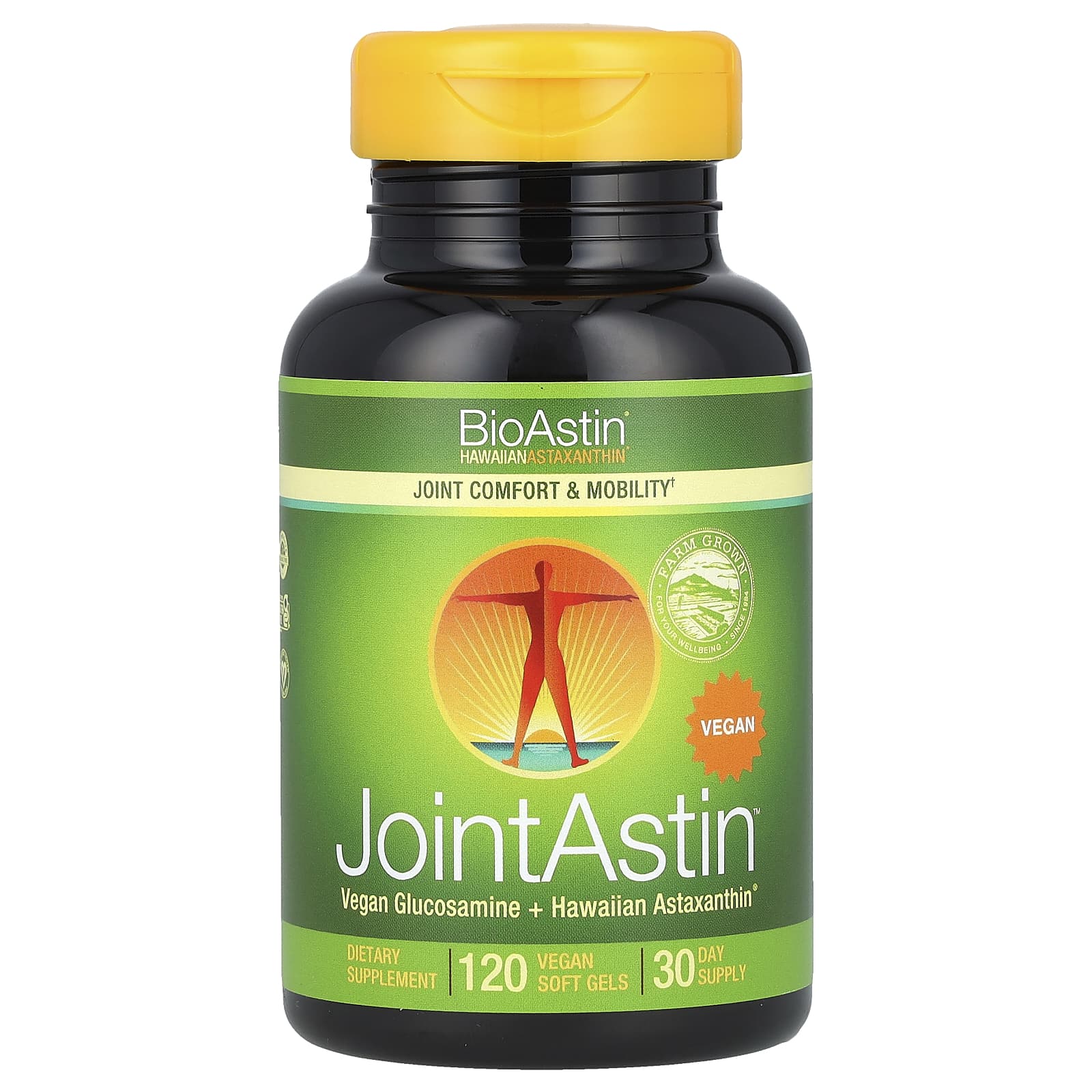 Астаксантин Nutrex Hawaii BioAstin® JointAstin™ Hawaiian, 120 мягких капсул