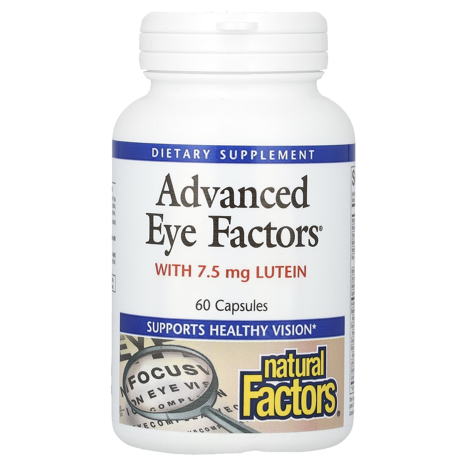 Формула для глаз Natural Factors, 60 мягких капсул