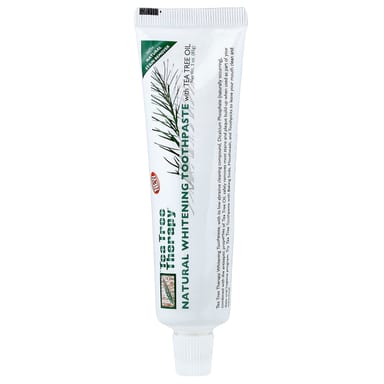 Масло чайного дерева Tea Tree Therapy Natural Whitening Toothpaste, 85 г
