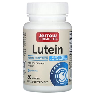 Лютеин Jarrow Formulas, 20 мг, 60 мягких капсул