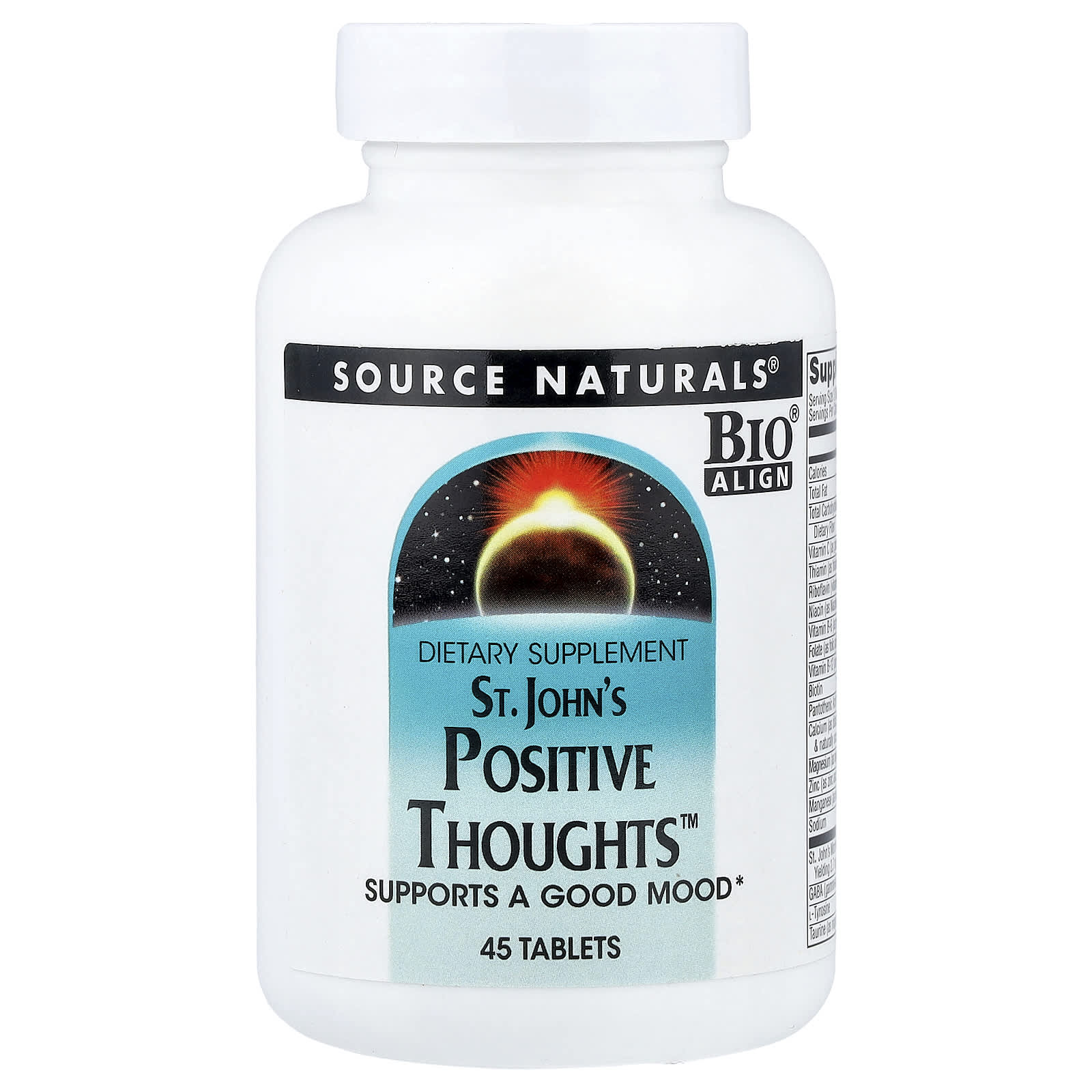 Комплекс Positive Thoughts Source Naturals™, 45 таблеток