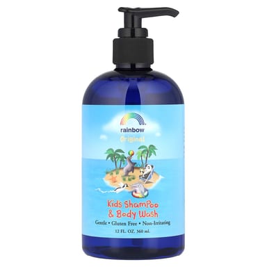 Детский гель для душа Rainbow Research Original Shampoo & and Up, для детей от 2 лет, 360 мл