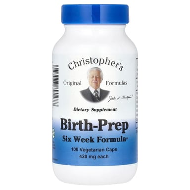 Формула Christopher's Original Formulas Birth-Prep Six Week, оттенок 100 Vegetarian Caps