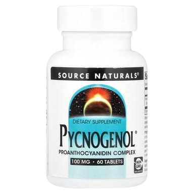 Пикногенол Source Naturals®, 100 мг, 60 таблеток