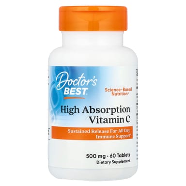 Витамин C Doctor's Best High Absorption, 60 таблеток