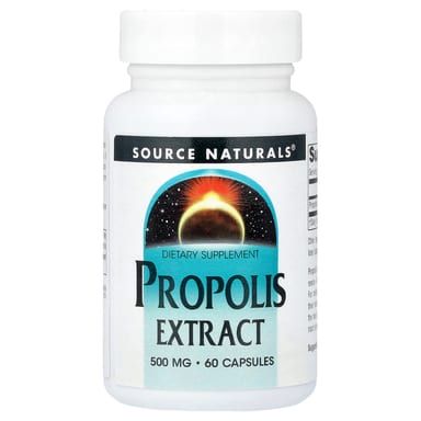 Прополис Source Naturals Extract, 500 мг, 60 капсул