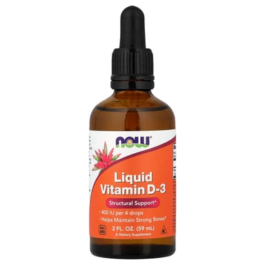 Витамин D3 NOW Foods Liquid, 59 мл, жидкая форма