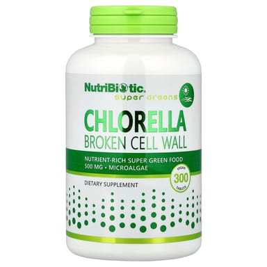 Хлорелла NutriBiotic, 500 мг, таблетки