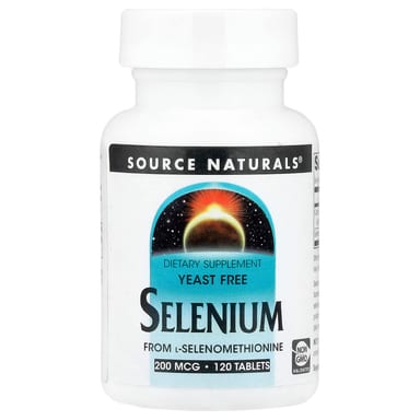 Селен Source Naturals, 120 таблеток