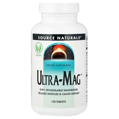 Фото товара: Комплекс Ultra-Mag Source Naturals Ultra-Mag™, 120 таблеток