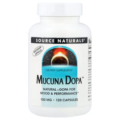 Мукуна (Mucuna pruriens) Source Naturals™, 100 мг, 120 капсул
