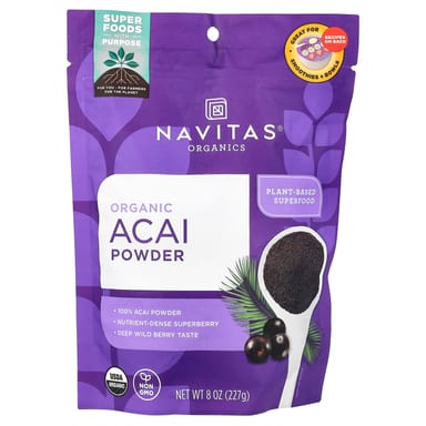 Порошок Navitas Organics Organic Acai, 227 г