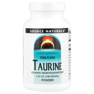 Таурин Source Naturals Powder, 100 г, порошок