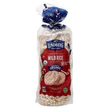 Рис Lundberg Organic Brown Cakes Wild, 202 г