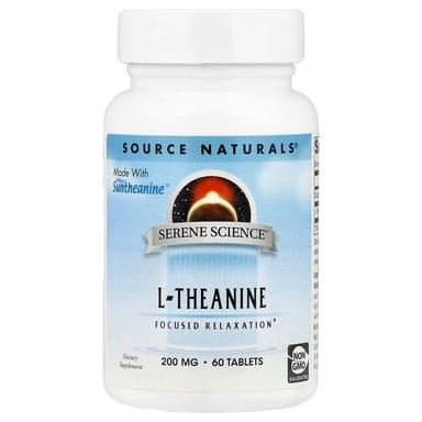L-теанин Source Naturals Serene Science® L-Theanine, 60 таблеток