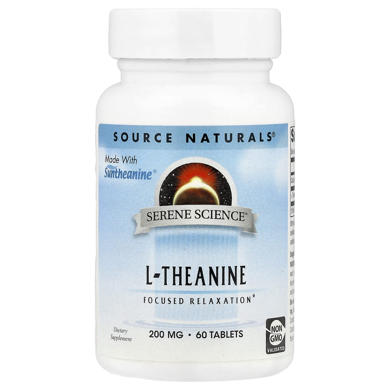 L-теанин Source Naturals Serene Science® L-Theanine, 60 таблеток