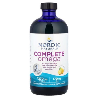 Омега-комплекс Nordic Naturals™, вкус Lemon, 473 мл