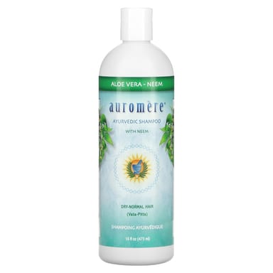 Шампунь Auromere Ayurvedic with Neem Aloe Vera, 473 мл
