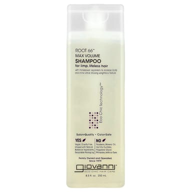 Шампунь Giovanni Root 66™ Max Volume For Limp Lifeless Hair, 250 мл