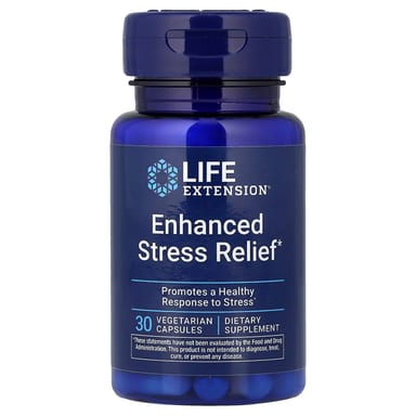 Снятие стресса Life Extension, 30 вегетарианских капсул