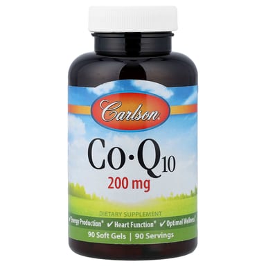 Коэнзим Q10 Carlson, 200 мг, 90 мягких капсул