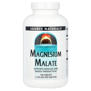 Магний малат Source Naturals, 180 таблеток