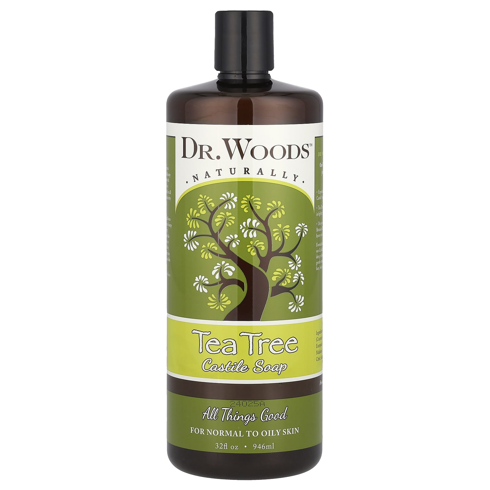 Чай Dr. Woods Tree Castile Soap, 946 мл