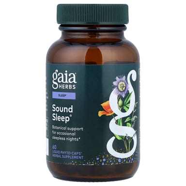Комплекс Sound Sleep Gaia Herbs®, оттенок 60 Liquid Phyto-Caps®, жидкая форма