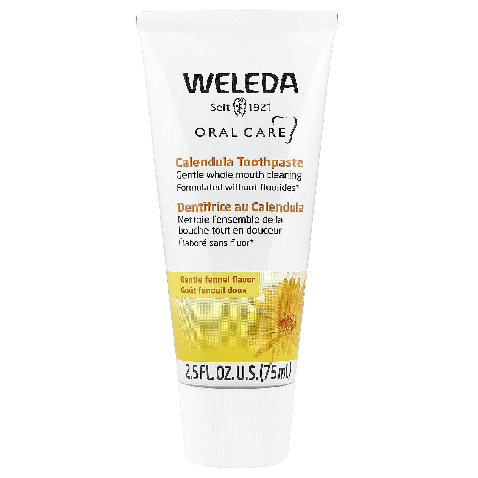 Зубная паста Weleda Oral Care Calendula Gentle Fennel, 75 мл — фото 2