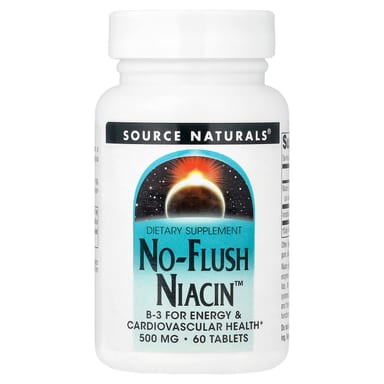 Ниацин Source Naturals No-Flush™, 60 таблеток