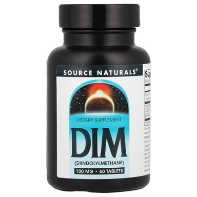 DIM Source Naturals, 100 мг, 60 таблеток