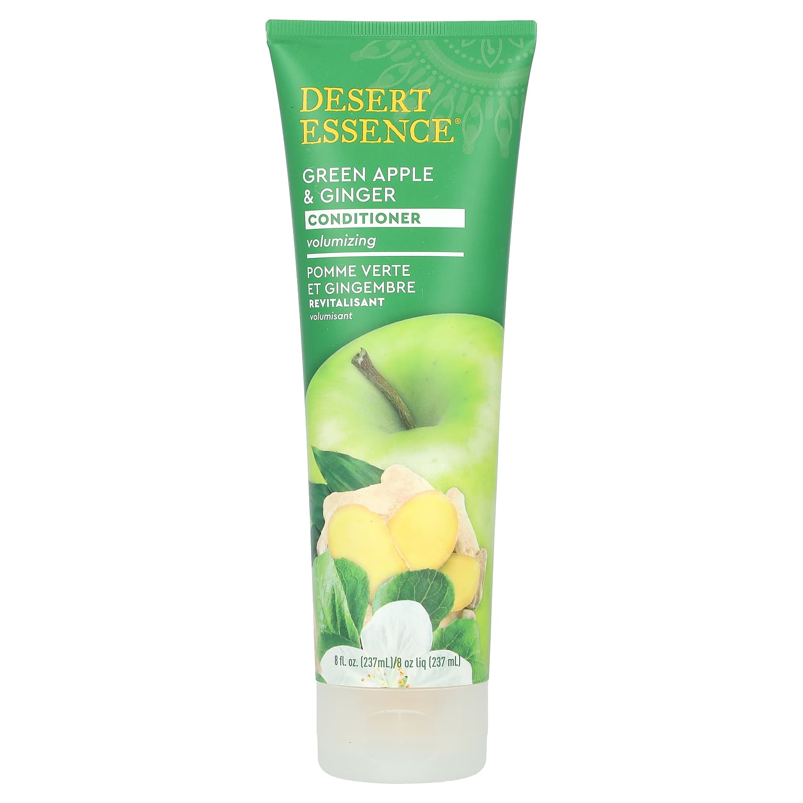 Кондиционер Desert Essence Volumizing, вкус Green Apple & Ginger, 237 мл